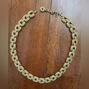 Vintage Monet Gold Chain Necklace